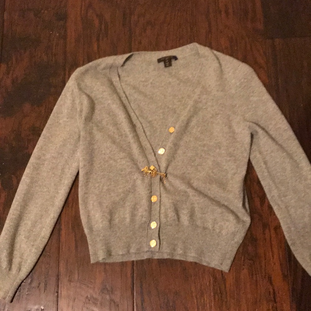 Louis Vuitton 100% cashmere sweater with charms